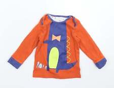 Merc Baby Orange Cotton Pullover Jumper Size 18-24 Months for sale  Shipping to South Africa
