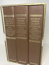 Usado, Juego de caja The Papers of George Catlett Marshall Vol. 1-3 John Hopkins RARO segunda mano  Embacar hacia Argentina