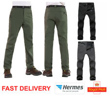 LUXURY EXTRA WARM Mens Waterproof Trousers Outdoor Walking Hiking Tactical Style for sale  ILFORD
