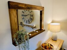 Handmade wooden mirror for sale  Shipping to Ireland