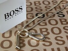 Usado, Chaveiro Hugo Boss designer carteira dourada cinto corrente clipe fecho suporte £85 comprar usado  Enviando para Brazil