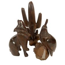 Lot ironwood carvings for sale  Ardmore