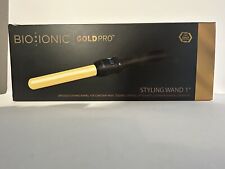 "Varita de estilo de cerámica Bio Ionic Gold Pro 24K - caja abierta de 1" ¡nueva! segunda mano  Embacar hacia Argentina