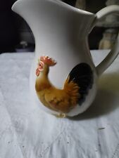 Vintage rooster pitcher for sale  Summerfield