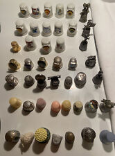 Vintage thimbles pewter for sale  Anthony