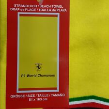 Ferrari beach towel for sale  CORBY