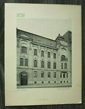 Jugendstil architektur 1904 gebraucht kaufen  Regensburg