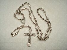 Antique silver rosary d'occasion  Expédié en Belgium