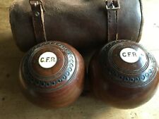 Antique bowling woods for sale  COLCHESTER