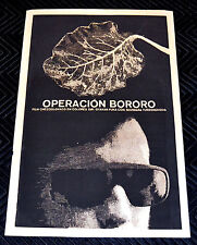 Pôster original do filme cubano 1975 "Operacion Bororo" filme tcheco Noir Otakar Fuka comprar usado  Enviando para Brazil