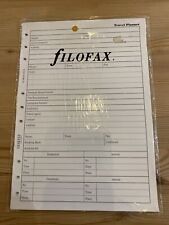 Filofax rare vintage for sale  CHESTERFIELD