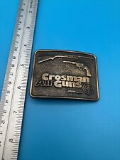 Usado, Hebilla de cinturón de latón vintage Crosman Air Guns Coleman Company por siglo Canadá segunda mano  Embacar hacia Argentina