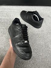 Size 9 - Nike Air Force 1 '07 Low Triple Black (With Box), used for sale  Shipping to South Africa