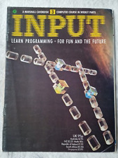 Input programming magazine for sale  BUSHEY