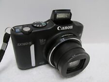 Cámara digital Canon PowerShot SX160 IS, negra, 16 GB SD, ++ segunda mano  Embacar hacia Argentina