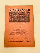 Grandgousier revue gastronomie d'occasion  Montpellier-