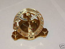 Brass sundial compass for sale  TORQUAY