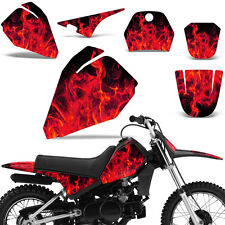 Decal Graphic kit for Yamaha PW 80 Dirt Bike MX Motocross Deco PW80 96-06 ICE R til salgs  Frakt til Norway