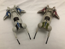 2X Star Wars Clone Wars Republic Attack Dropship for 3.75 Action Figures Hasbro for sale  Shipping to South Africa