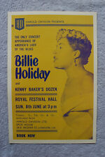 Billie holiday concert for sale  Augusta