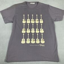 UT Uniqlo x Takamine Acoustic Shirt Adult XL Blue Short Sleeve Crew Neck Mens for sale  Shipping to South Africa