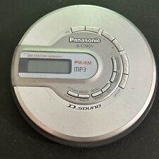 Rádio AM/FM portátil MP3/CD player Panasonic SL-CT582V não testado, usado comprar usado  Enviando para Brazil