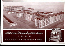Cartão postal de grande formato Alemanha - Berlin-Neukolln Krupp caixa registradora fábrica comprar usado  Enviando para Brazil