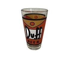 The Simpsons DUFF BEER 2008 Matt Groening 16 Oz. Copo de cerveja Pint - EUA excelente, usado comprar usado  Enviando para Brazil