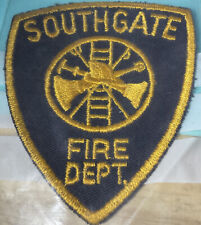 Embroidered fire dept for sale  LONDON