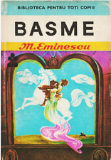 Basme de Mihai Eminescu, libro rumano, tapa dura segunda mano  Embacar hacia Argentina