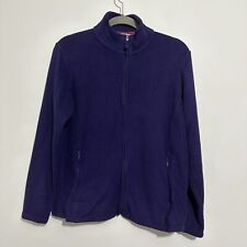 Purple fleece zip for sale  UK