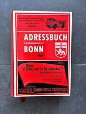 Bonn adressbuch bundeshauptsta gebraucht kaufen  Buschdorf