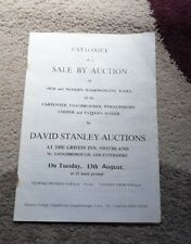 Vintage catalogue david for sale  HULL