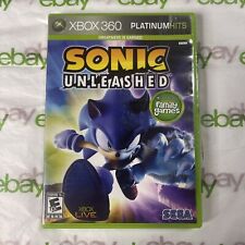 Sonic Unleashed (Microsoft Xbox 360, 2008) Completo com Manual na Caixa, usado comprar usado  Enviando para Brazil