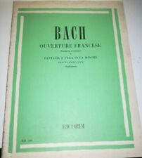 Bach ouverture francese usato  Salerno