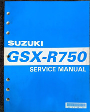 Suzuki GSX R750 1995 1998 1999 manual taller de servicio de reparación 99500-37083-03E segunda mano  Embacar hacia Argentina