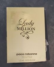 Echantillon  tigette- perfume sample- Lady Million de Paco Rabanne  segunda mano  Embacar hacia Argentina