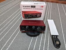 Interfaz de audio profesional Focusrite Scarlett Solo 3ra generación 2 canales - SCARLETT-SOLO-3G, usado segunda mano  Embacar hacia Argentina
