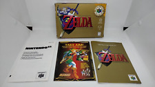 The Legend of Zelda Ocarina of Time Nintendo 64 N64 Caixa/Manual/Inserções! UAU! comprar usado  Enviando para Brazil