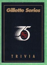 1991-92 Série Gillette #TR Trivia cartão primeiro Novato a pontuação 50 Gols comprar usado  Enviando para Brazil