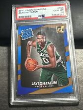 2017 Panini Donruss Rated Rookie Jayson Tatum PSA 10 RC Celtics for sale  Shipping to South Africa