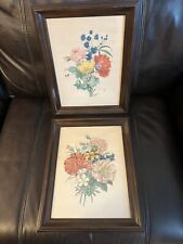 art prints framed floral for sale  Flat Rock