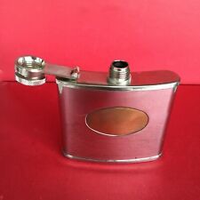 LIQUOR BOTTLE FRASK STAINLESS STEEL 4 OUNCE PETACA VINTAGE segunda mano  Embacar hacia Argentina