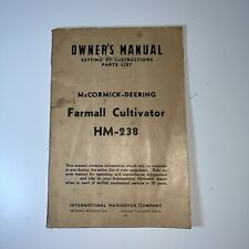 farmall tractor cultivators for sale  Lincoln