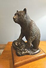 Bronze bear sculpture for sale  Huntsburg