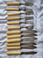 fish knife fork set for sale  NOTTINGHAM