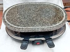 Stone raclette grill for sale  SHOREHAM-BY-SEA