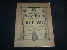 1891 WINNER'S Eureka Me Thod para guitarra livro de capa mole - boston - j 6781 comprar usado  Enviando para Brazil