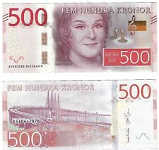 Billete de 500 coronas ND (2014-2022) Suecia # 73, usado segunda mano  Embacar hacia Argentina