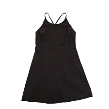 Athleta Infinity Dress Size Small Black Built-In Shorts Gym Tennis #988588 NWOT for sale  Shipping to South Africa